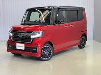 ホンダ N-BOX 660cc カスタム 660 L ターボ 4WD ワンオーナー・純正メモリーナビ・バックカ