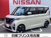 日産 ルークス 660cc 660 ハイウェイスターX アラウンドビューモニター　SOSコール
