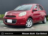 日産 マーチ 1200cc 1.2 12X 30th ハピネス 純正メモリ-ナビ　バックモニタ-