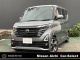 日産 ルークス 660cc 660 ハイウェイスターGターボ プロパイロット エディション 雹害車　純正大画面ナビTV