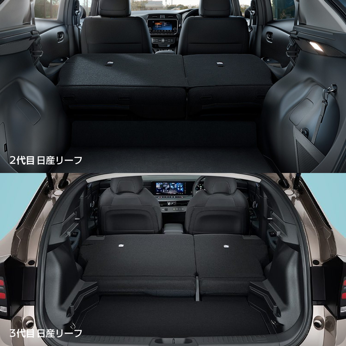 2代目 日産リーフ 3代目 日産リーフ
